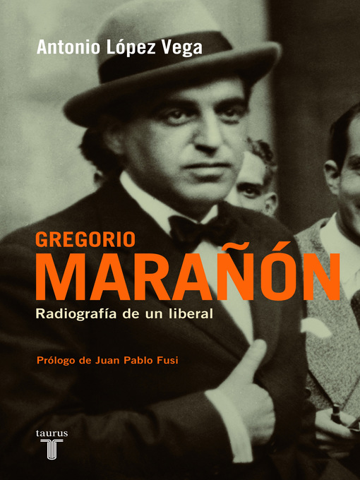 Title details for Gregorio Marañón by Antonio López Vega - Wait list